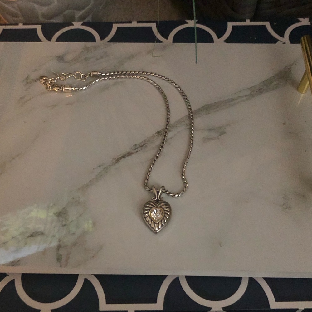 Brighton heart pendent necklace